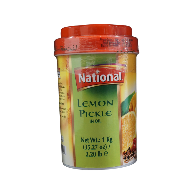 National Lemon Pickle In Oil, 1kg