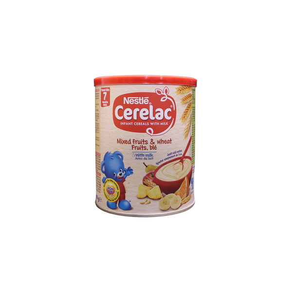 Nestle Cerelac Mixed Fruits & Wheat with Milk, 14.1oz