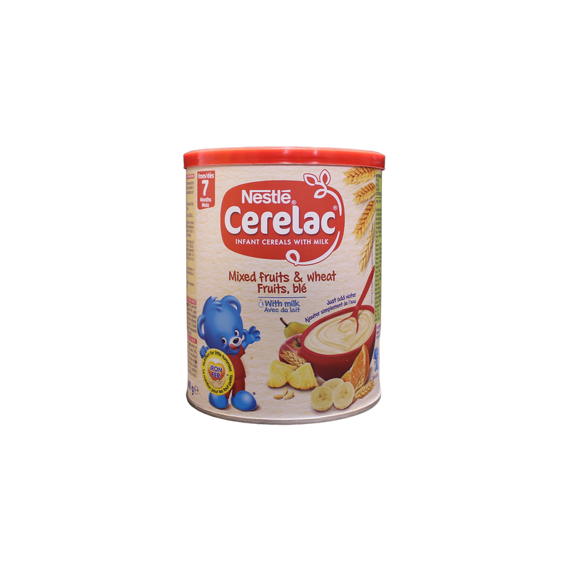Nestle Cerelac Mixed Fruits & Wheat with Milk, 14.1oz