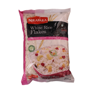 Nirapara White Rice Flakes, 500g