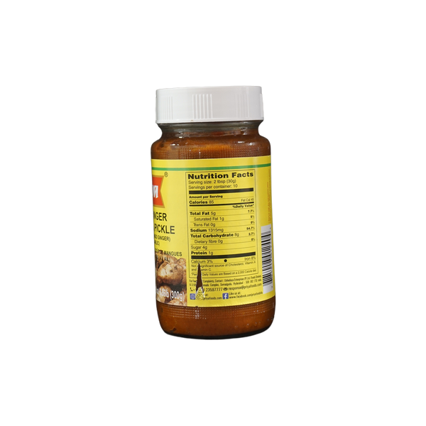 Priya Mother's Recipe Mango Ginger Pickle, 300g