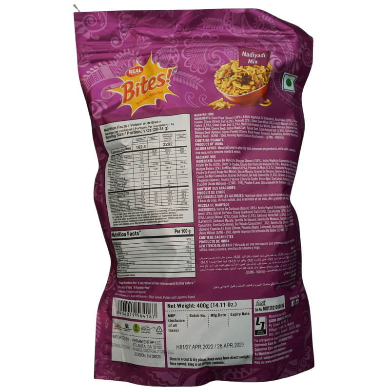 Real Bites Nadiadi Mix, 400g